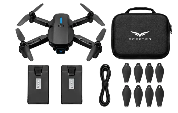 Specter R1 Quadcopter Drone in Flight